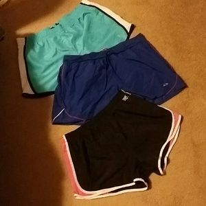 3 pair Jogging/Running/Gym shorts sz. L